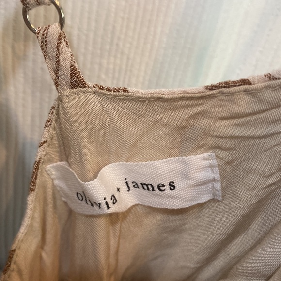 Olivia + James Stripe Romper - Sz. Medium - Picture 3 of 6